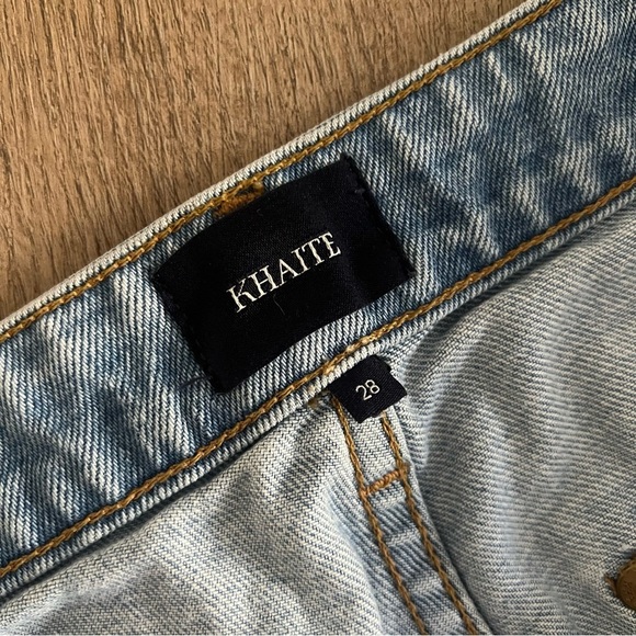 Khaite Rachel Patch Pocket Flare Jeans - Light Blue
Denim Austin - Size 28 - Picture 10 of 13